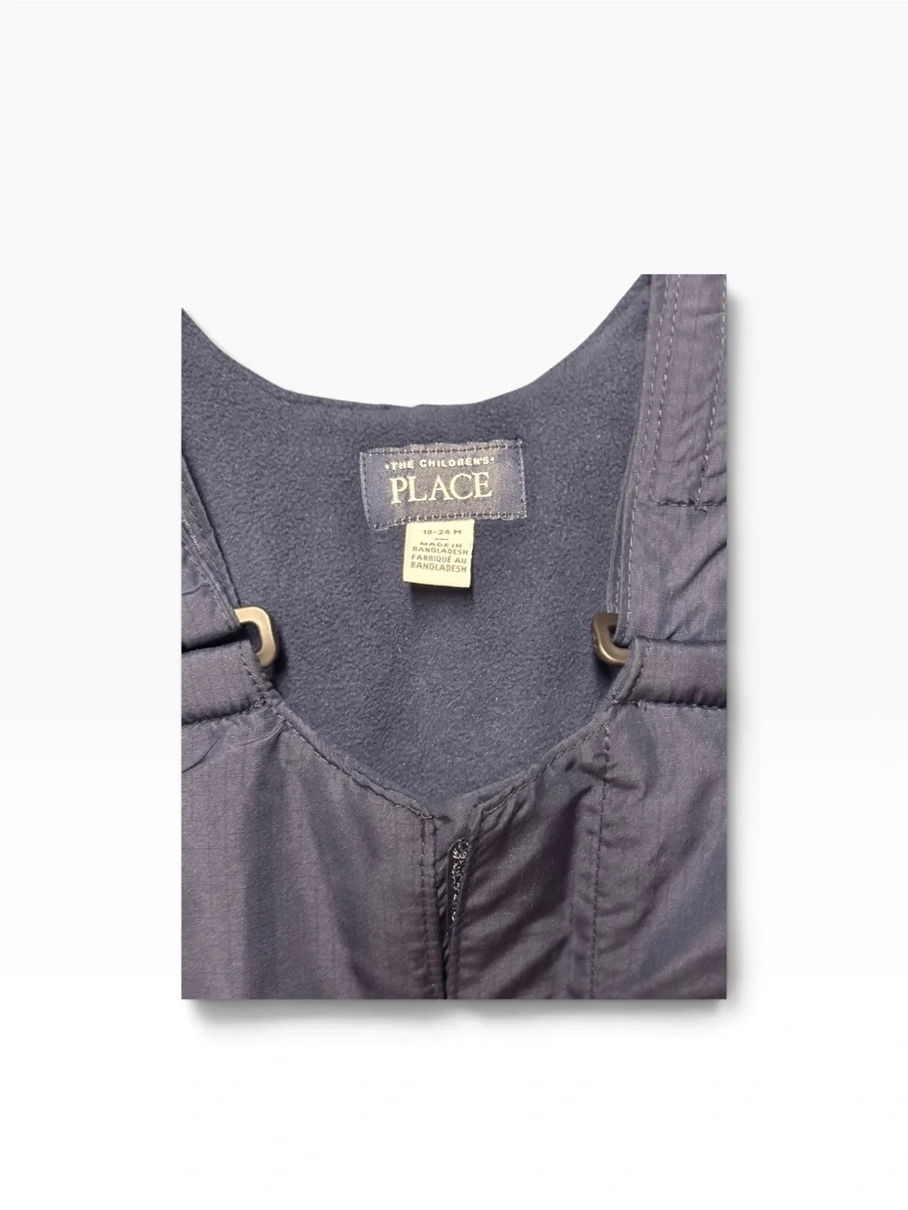 Kids navy snow Bib Overalls The Children’s Place